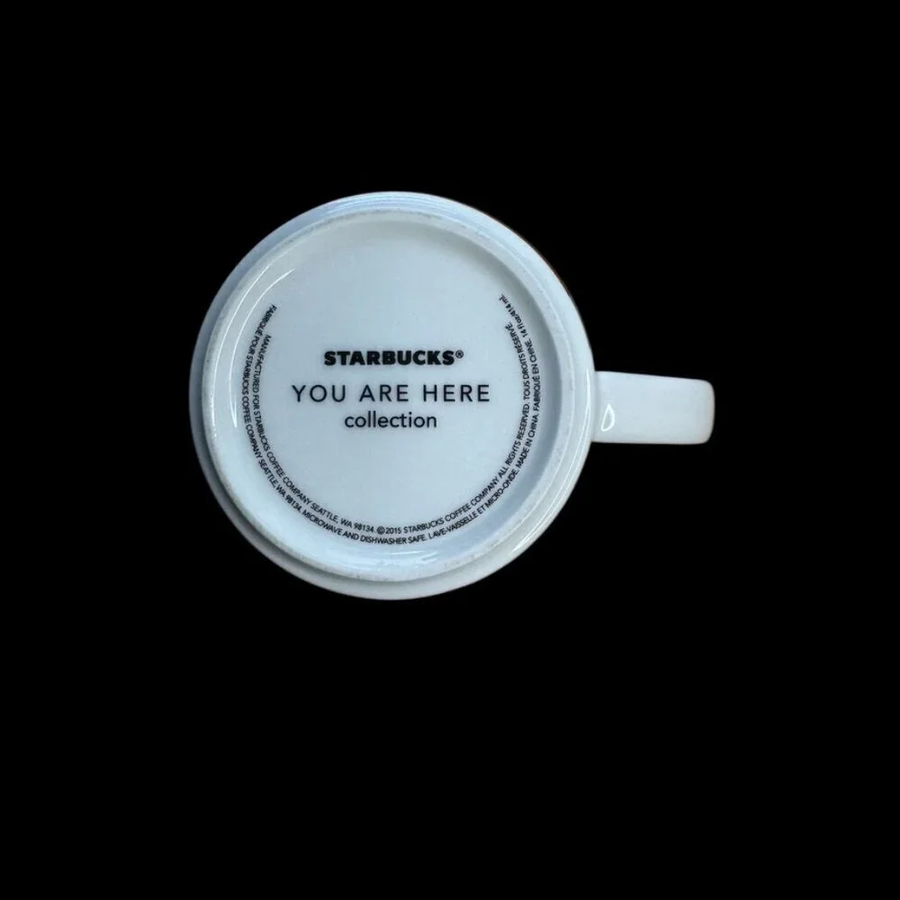 Starbucks You Are Here Collection Nashville mug